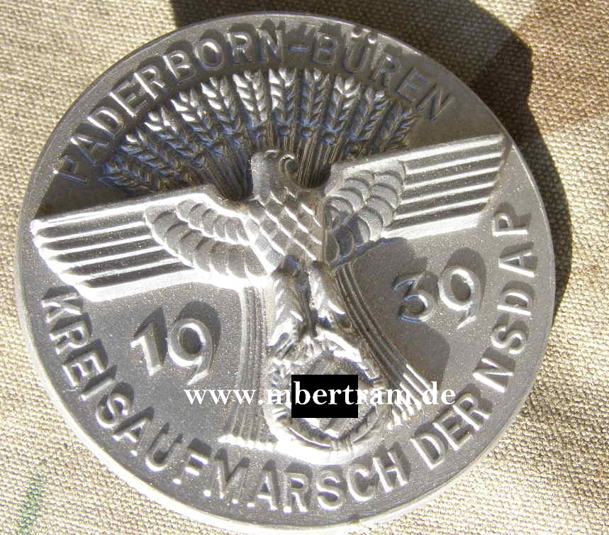 Kreisaufmarsch der NSDAP Paderborn - Büren 1939, Kunstst.