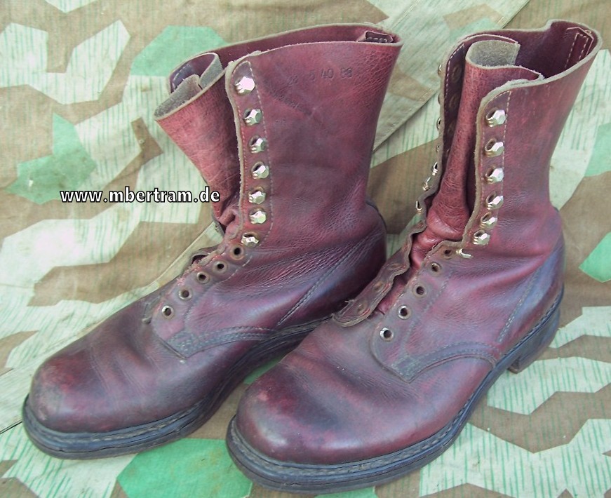 Luftwaffe braune Fallschirmjägerstiefel II Mod