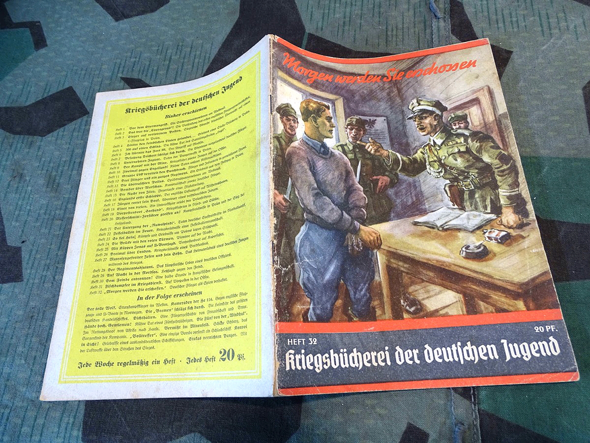 Kriegsbücherei der deutschen Jugend, Heft  32, Morgen werden Sie erschossen. 