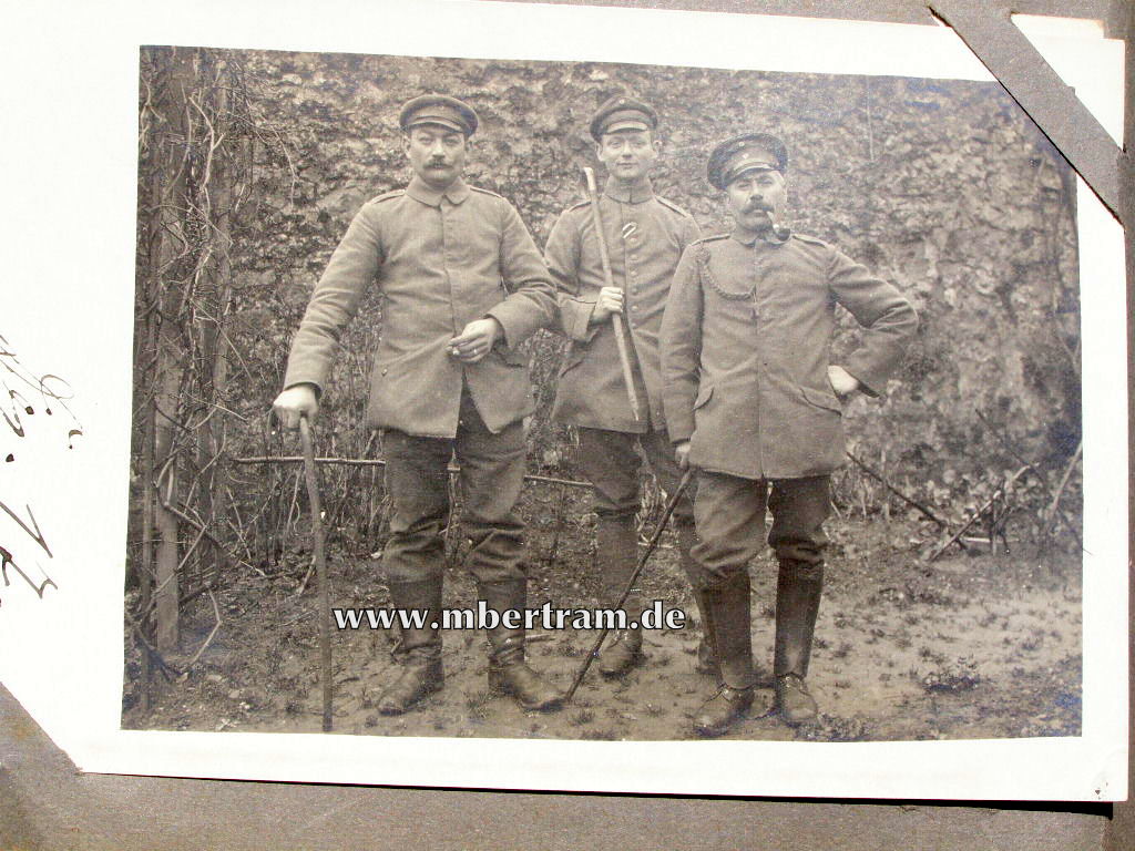 12835-24 Dokumenten- u. Fotokonvolut, 1.WK, Armierungs Bataillon