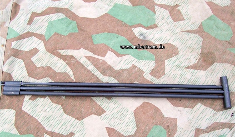 Putzstockset für die russische Panzerbüchse PTRS 1941 (Automatik)