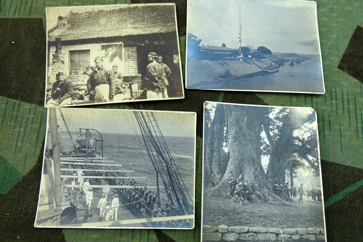 17797-2 Foto Nachlass eines ehem. Angehörigen der kaiserlichen Kolonialtruppe Tsingtau