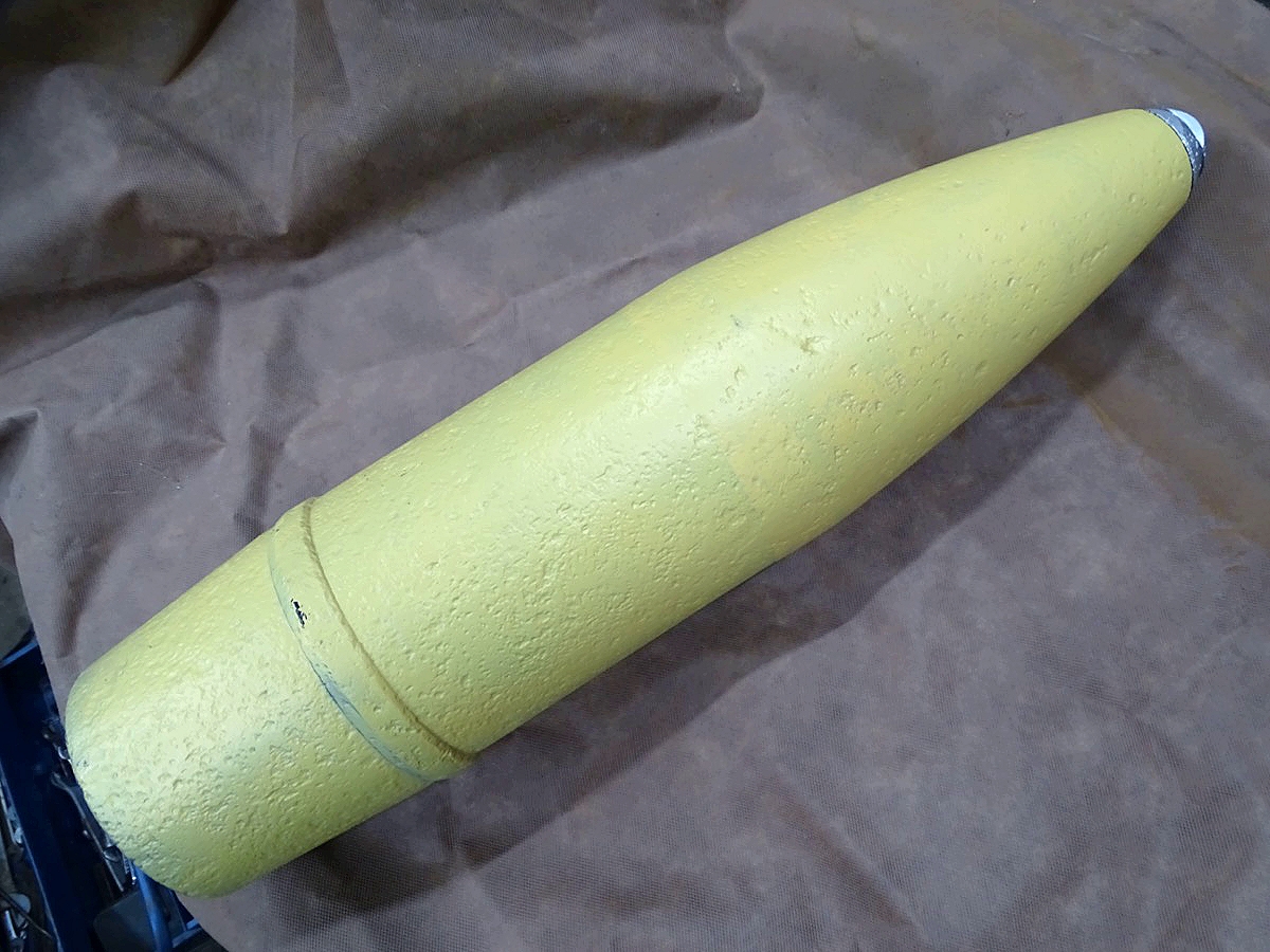 Deko Spreng Granate 15 cm schwere Feldhaubitze 18 mit AZ 23 Zünder, Nur Abholung ( 1) Deko Spreng Granate 15 cm schwere Feldhaubitze 18 mit AZ 23 Zünder, Nur Abholung ( 1)