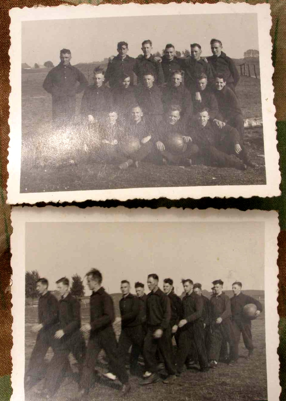2 x WH Soldaten, in Winter Sportanzügen Okt. 1937