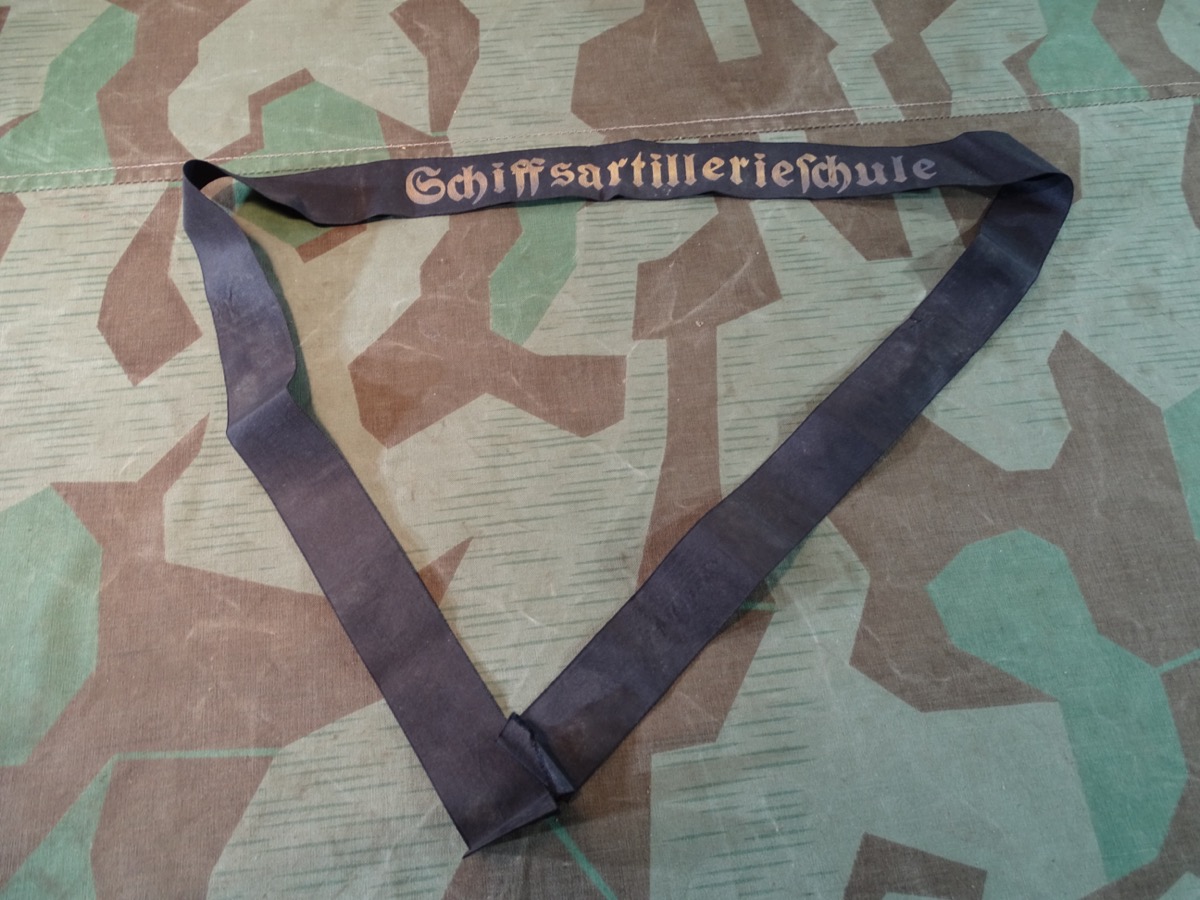 Mützenband Kriegsmarine, Schiffsartillerieschule