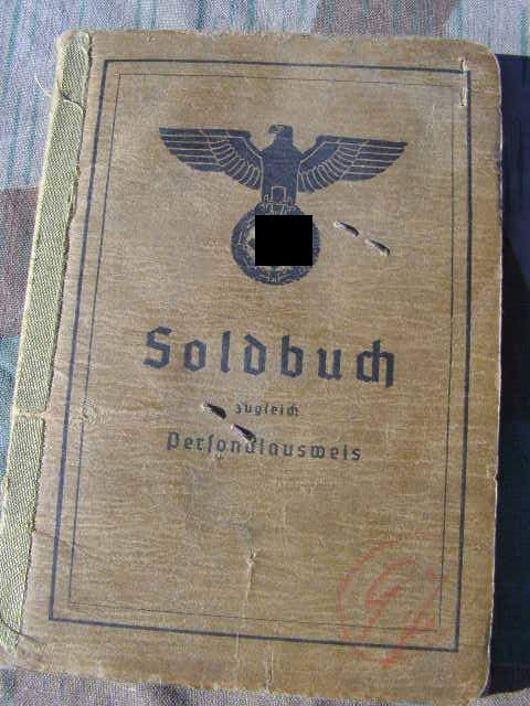 Soldbuch Jäger Stamm Komp. Jäger Ers. Btl. 49, Preslau