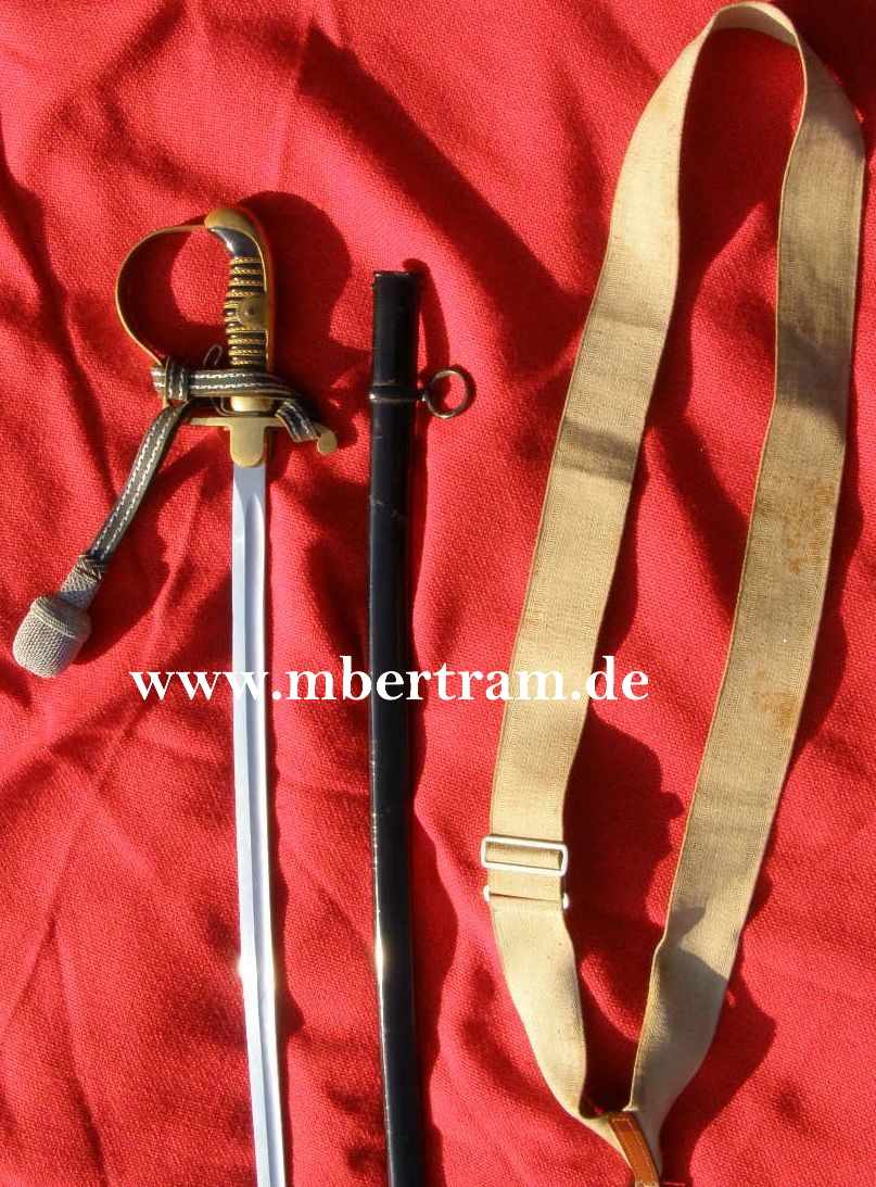 Wehrmacht Einheitssäbel f. Feldwebel um 1934. "Eickhorn"