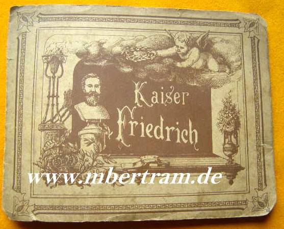 11 Bilder aus dem Leben Kaiser Friedrichs, gedruckt um 1890