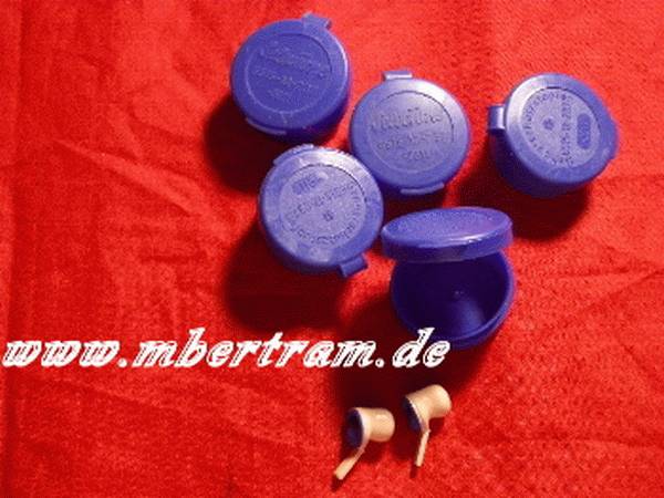 4 DÖSCHEN LÄRMSCHUTZ OHRSTÖPSEL
