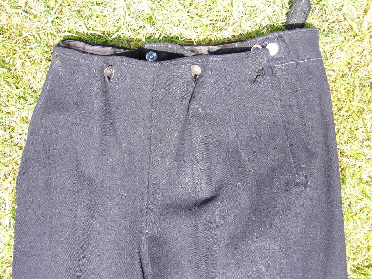 10045-14 Marine HJ Marinebluse, Kieler Kragen, Knoten, Schlaghose.