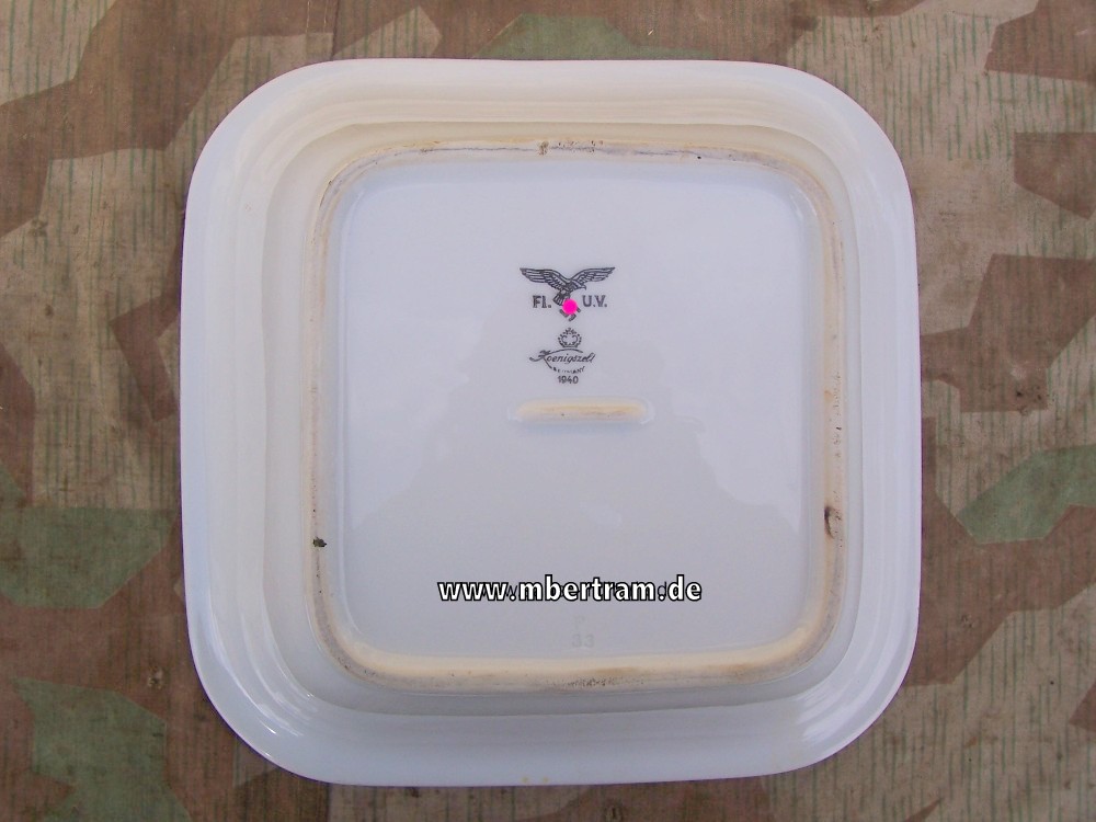 Luftwaffe Kantine Kartoffelschüssel von 1940