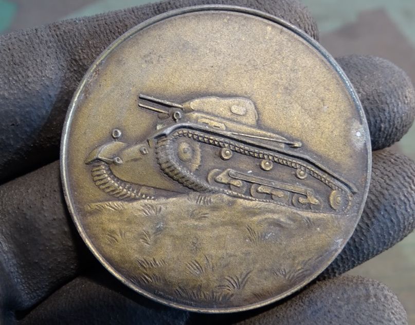 Medaille Panzer Regiment 1 ( Standort Erfurt Löherfeld ) 1.10.1937