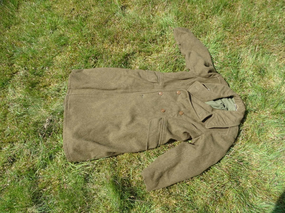 Felddienstmantel Britisch, Manschaften, grober Wollstoff, 2. ww ? Felddienstmantel Britisch, Manschaften, grober Wollstoff, 2. ww ?