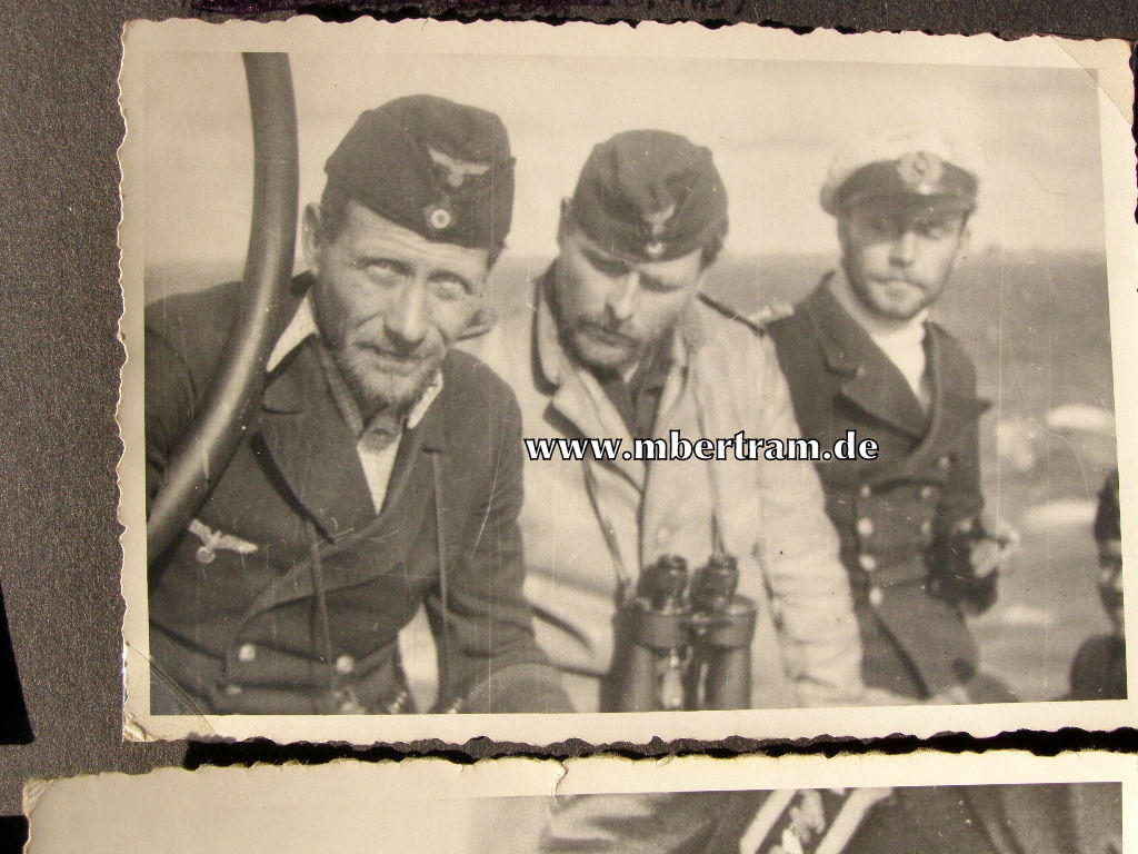 13620-60 Dienstzeit Fotoalbum U 552, Kommandant Erich Topp SELTEN !