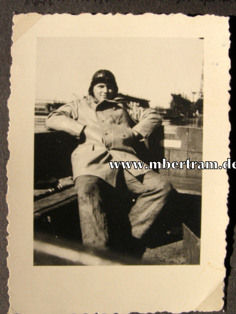 13620-82 Dienstzeit Fotoalbum U 552, Kommandant Erich Topp SELTEN !