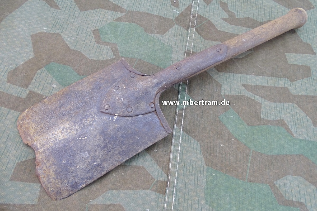 1. Weltkrieg. Kaiserlicher Feldspaten M1898 Zustand 3-4