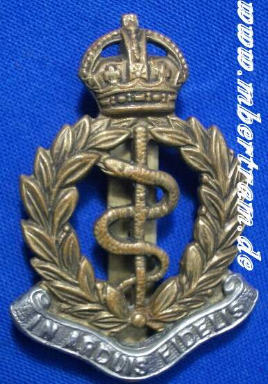 Abz. Royal Army medizin. Laufbahn, Devise" In Arduis Fidelis"