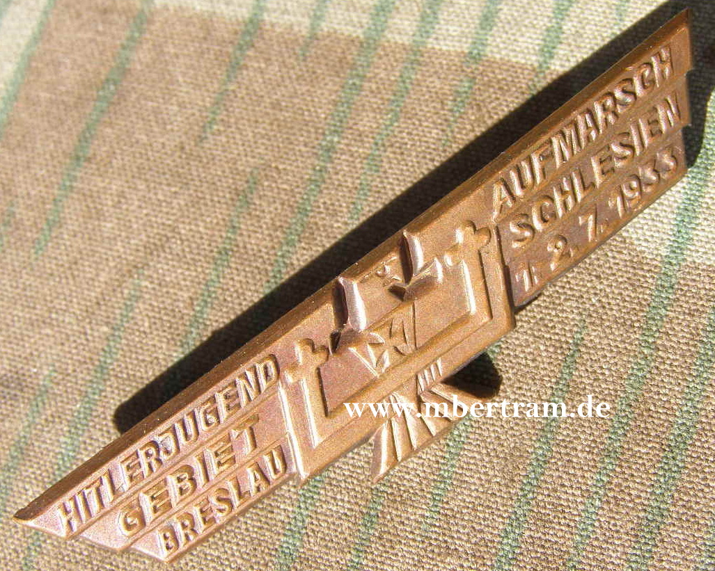 Hitlerjugend Aufmarch Gebiet Schlesien Breslau 1.-2.7.1933