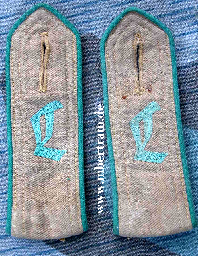 Paar Schulterklappen HJ Landjahr f. Hitlerjungen, um 1935