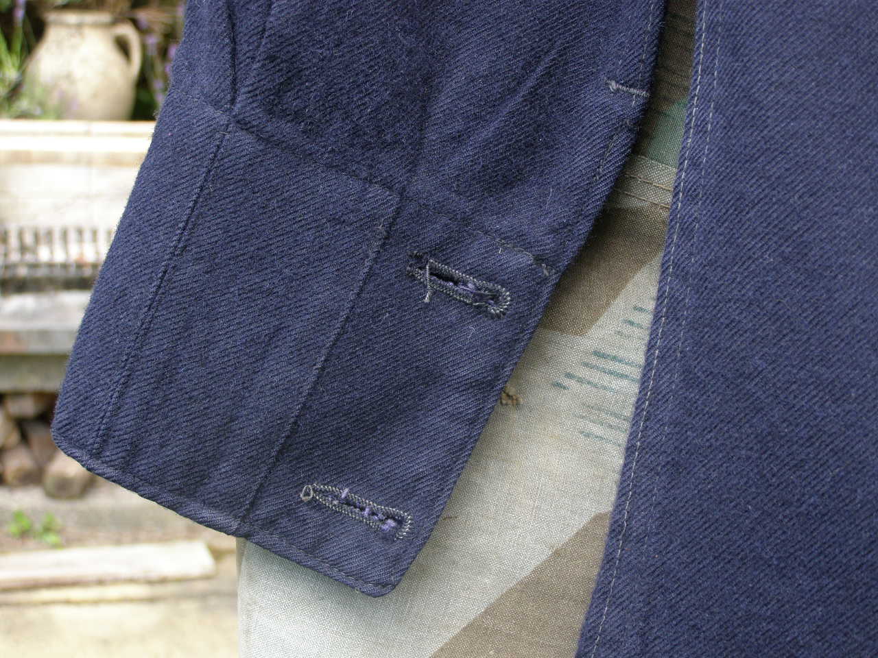 10045-5 Marine HJ Marinebluse, Kieler Kragen, Knoten, Schlaghose.