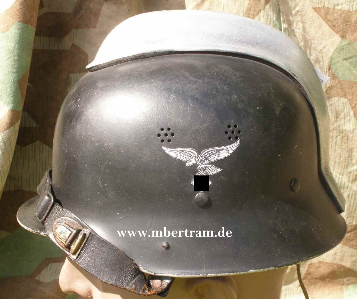 Luftwaffe Flughafen Feuerwehr Helm, Alukamm