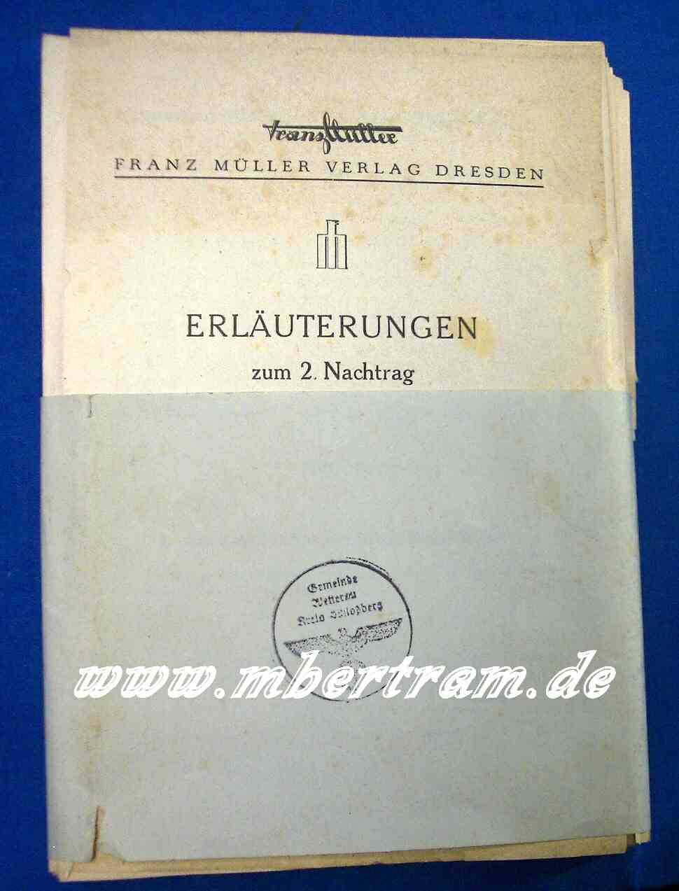 Sammlung v.Verwaltungsvorschriften 41/42 Ordensgesetze