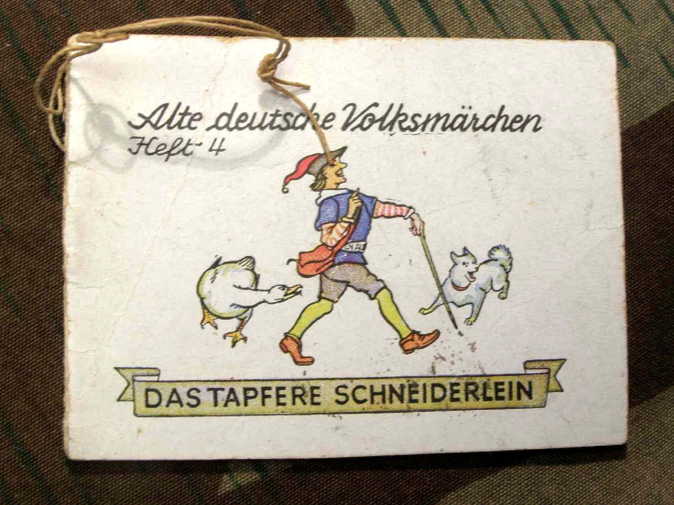 "Das tapfere Schneiderlein", WHW Papierheftchen.