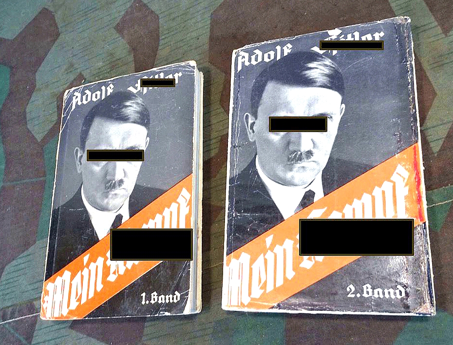Adolf Hitler: "Mein Kampf",Ausgabe in 2 Taschenbuchausgaben 1933