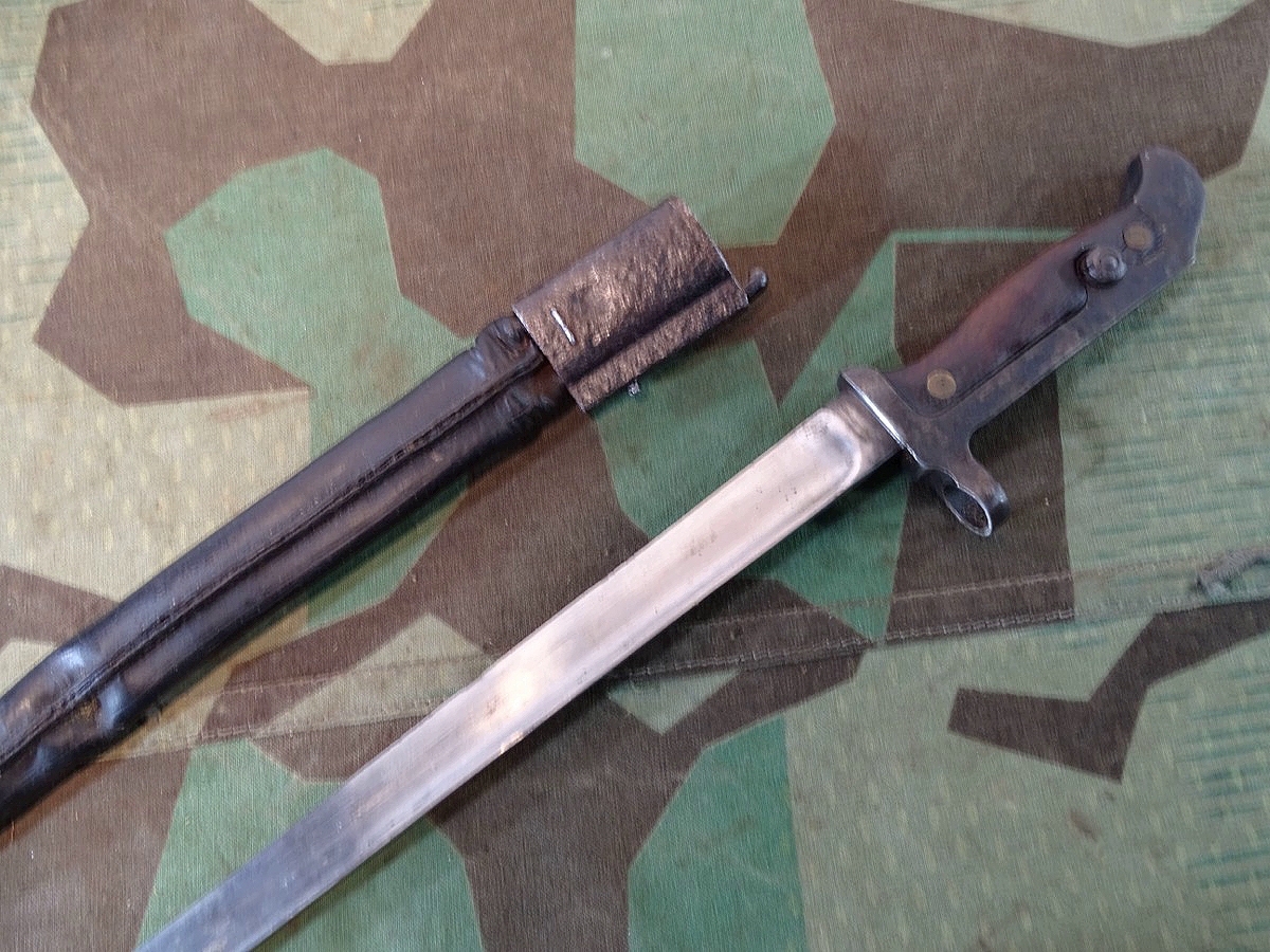 Dänemark Säbelbajonett M 1915 . f. Infanteriegewehr M 1889, Selten im Handel Dänemark Säbelbajonett M 1915 . f. Infanteriegewehr M 1889, Selten im Handel