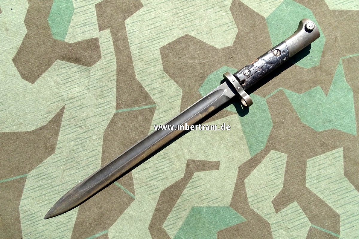 Tschechien, Bajonett / Seitengewehr zum VZ 24 Karabiner ohne Scheide.