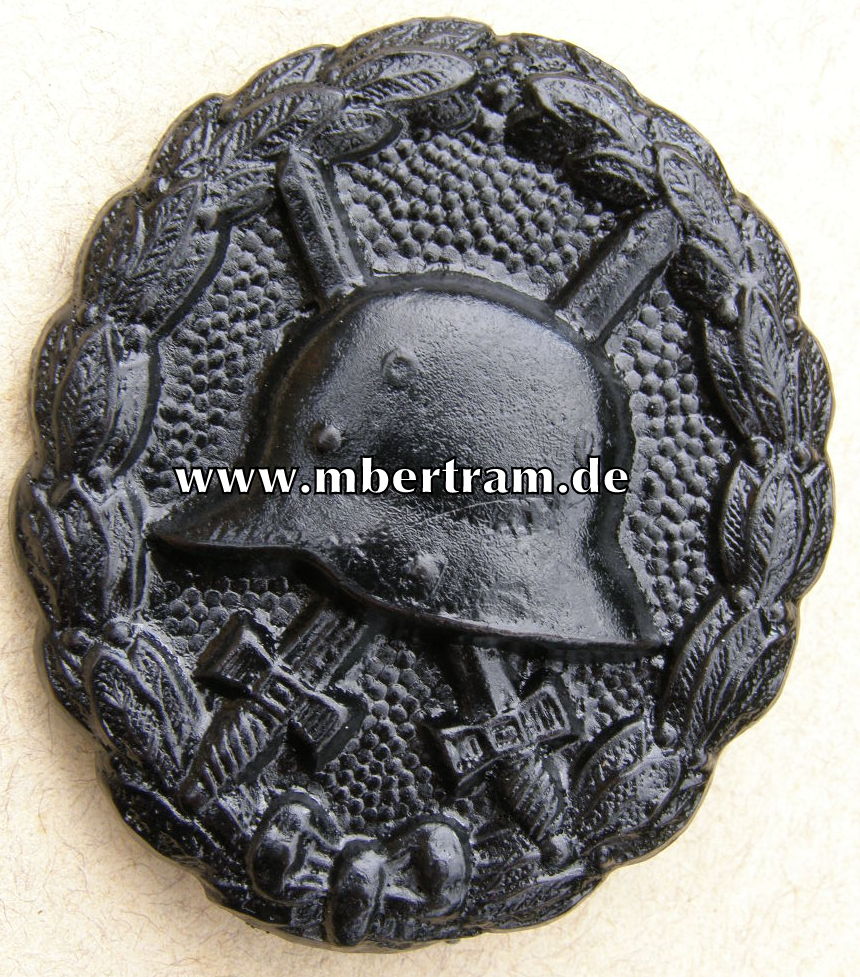 VERWUNDETEN ABZEICHEN IN SCHWARZ 1914-1918