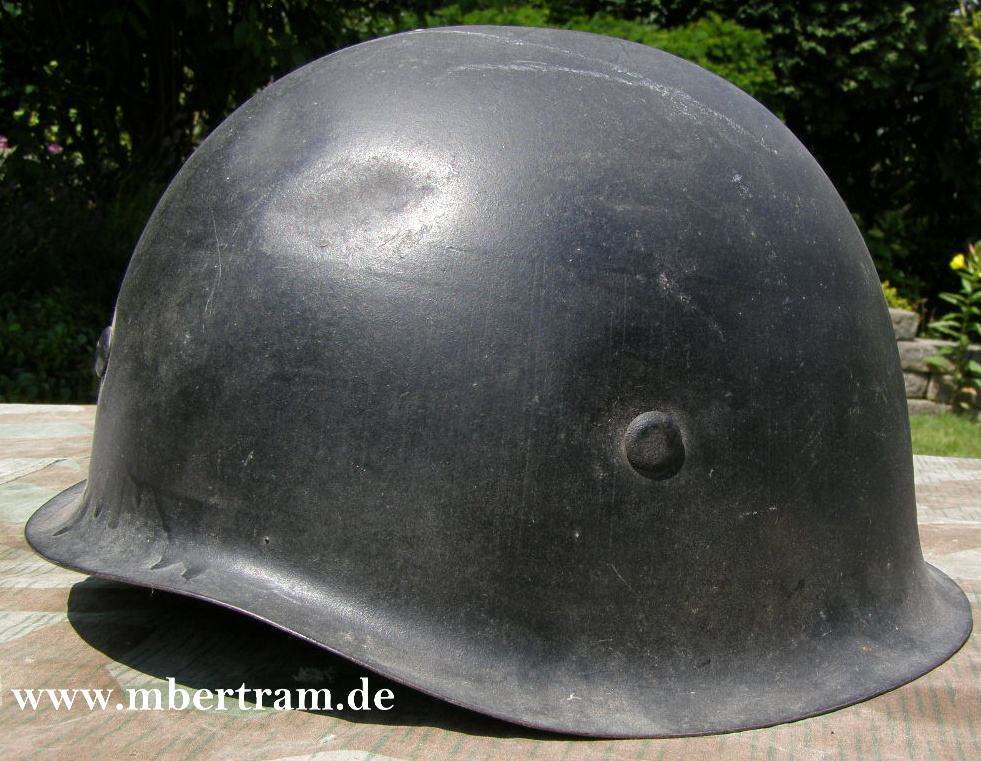 Dänischer Stahlhelm Modell M1923. Original Innenleben