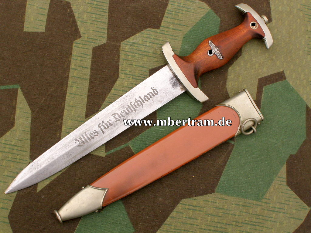 SA Dienstdolch M 1933, "Daniel Peres, Solingen". Gebiet "Nrh"