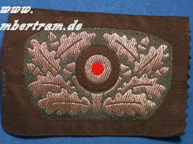 Eichenlaubkranz u. Kokarde f. Schrimmütze "Alter Art"