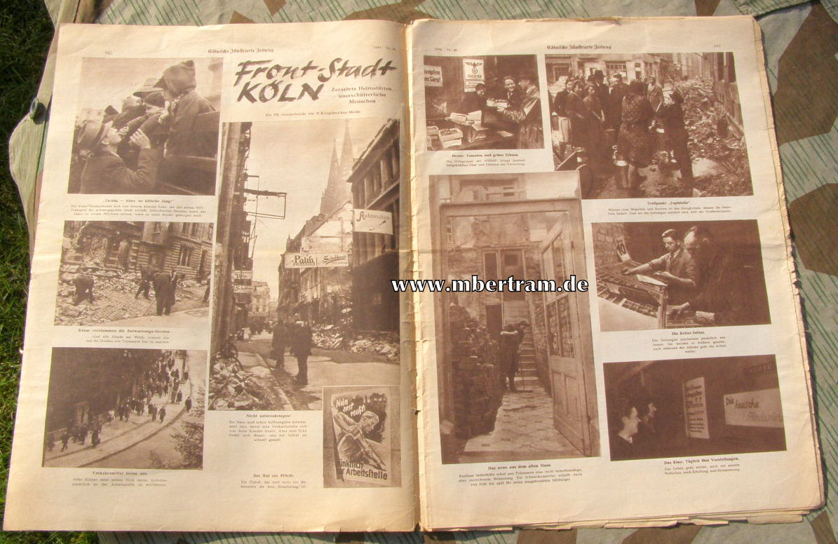 Kölnische illustrierte Zeitung, 16.11.1944.Nr. 46, 19 Jhrg.