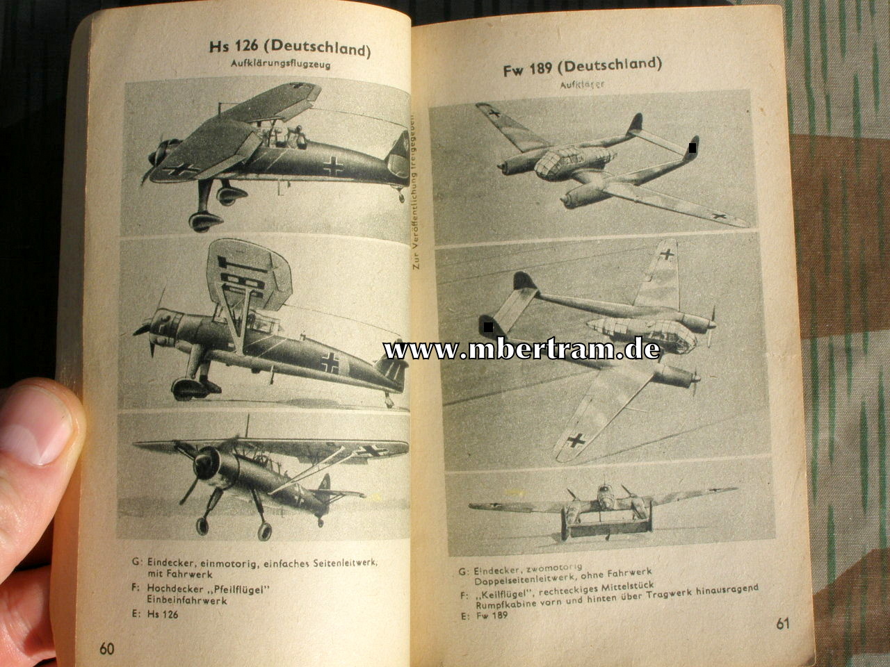 Kriegsflugzeuge, Ansprache, Erkennen, Bewaffnung um 1942