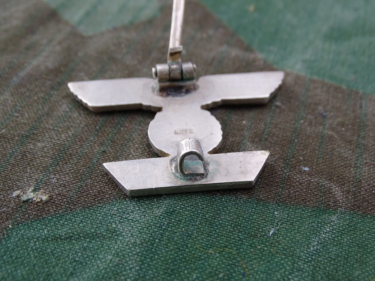 Wiederholungsspange 1939 zum Eisernen Kreuz 1. Klasse 1914, Buntmetall, L / 13, 2. Modell