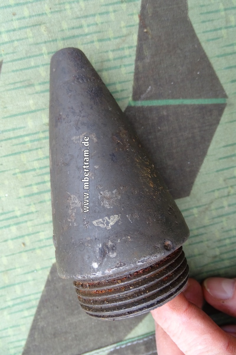 AZ 23 Zünder für 8,8 cm  Deko Sprenggranate, Artilerie/ Flak Wehrmacht, aqs 43