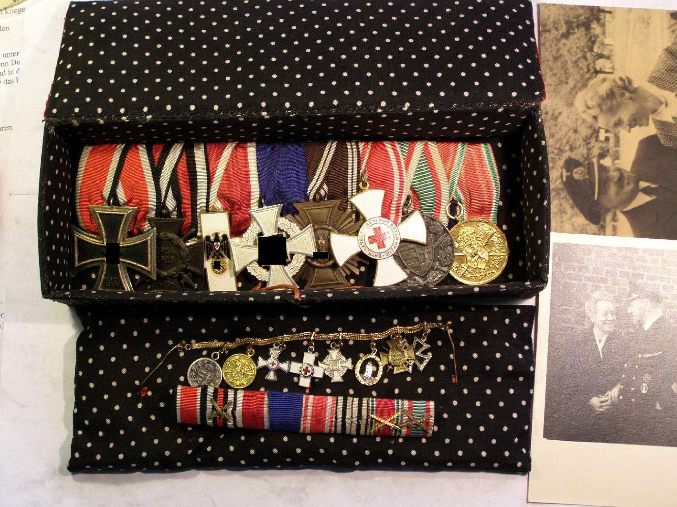 8er Ordensspange, Fracksp. Bandsp., Fotos Kpt.Lt.z.See