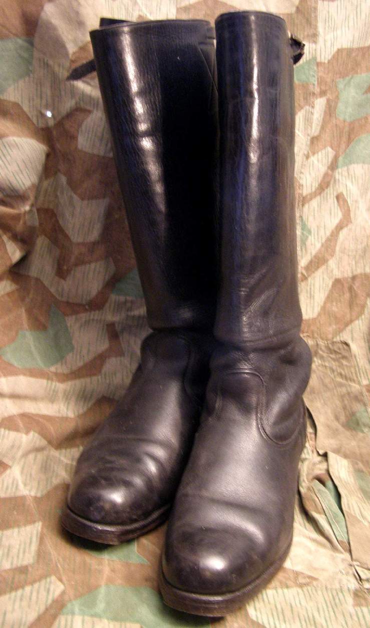 WEHRMACHT OFFIZIERS STIEFEL 1943 GUTE ERHALTUNG