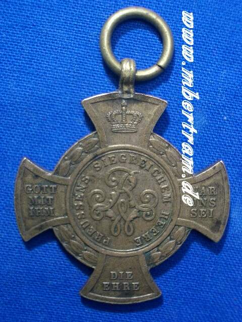 Erinnerungskreuz "Königgrätz" 1866 ohne Band