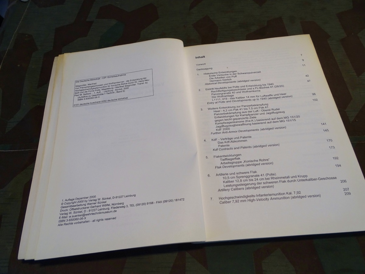 Manfred Stegmüller : Von Flanschengeschossen und Wolframkernen, 249 S. Manfred Stegmüller : Von Flanschengeschossen und Wolframkernen, 249 S.