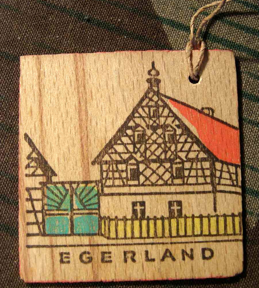 WHW " Egerland" Nov. 1942. Holzabzeichen