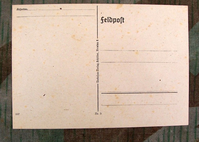6 Stück Wehrmacht Feldpostkarte mit Sprüchen von Moltke, Gneisenau usw.