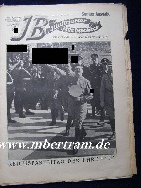 Illustr. Beobr, Sonderheft, Reichsparteitag Nürnberg 1936