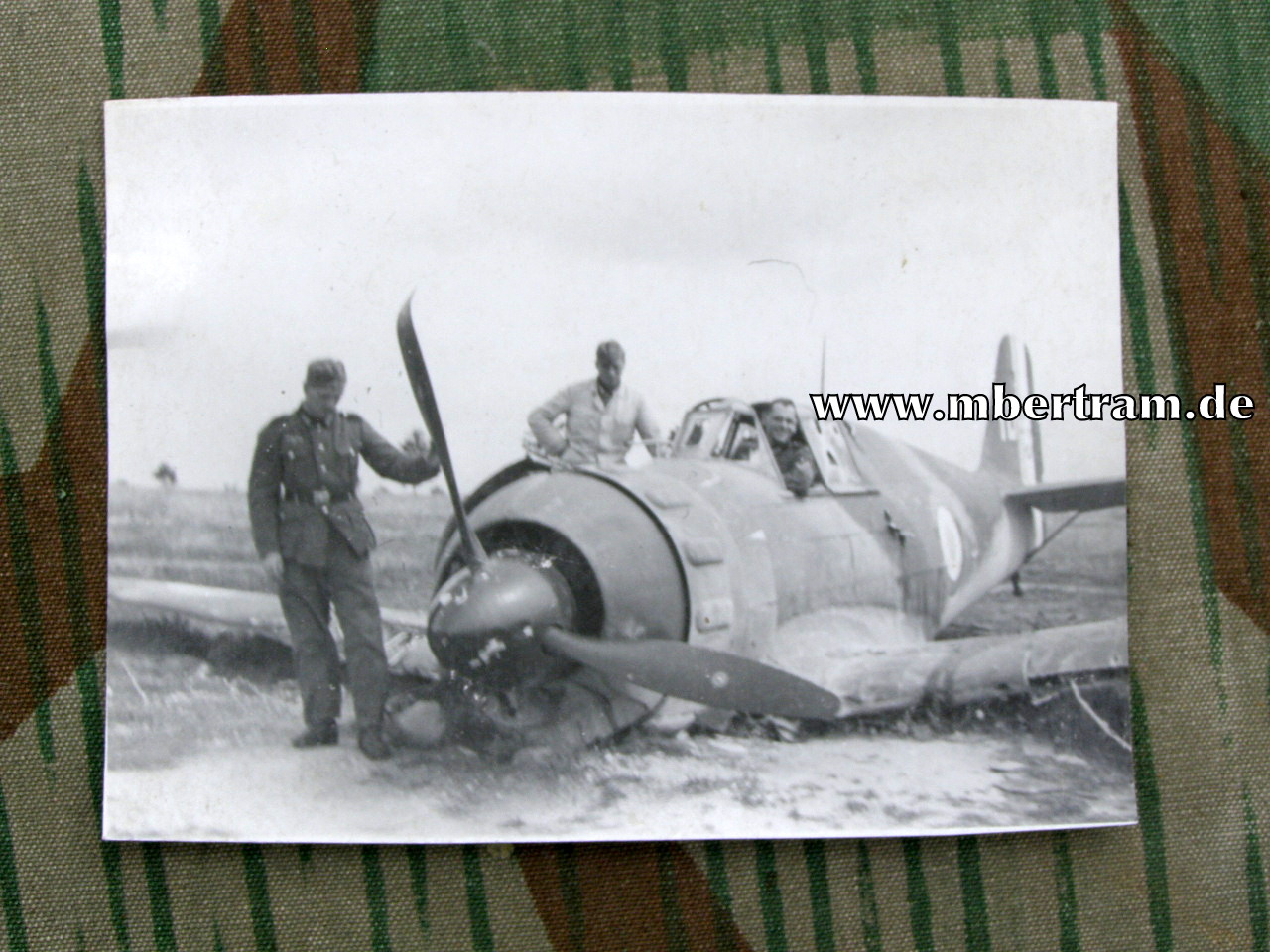 Foto abgeschossenes französischer Bloch Jäger.