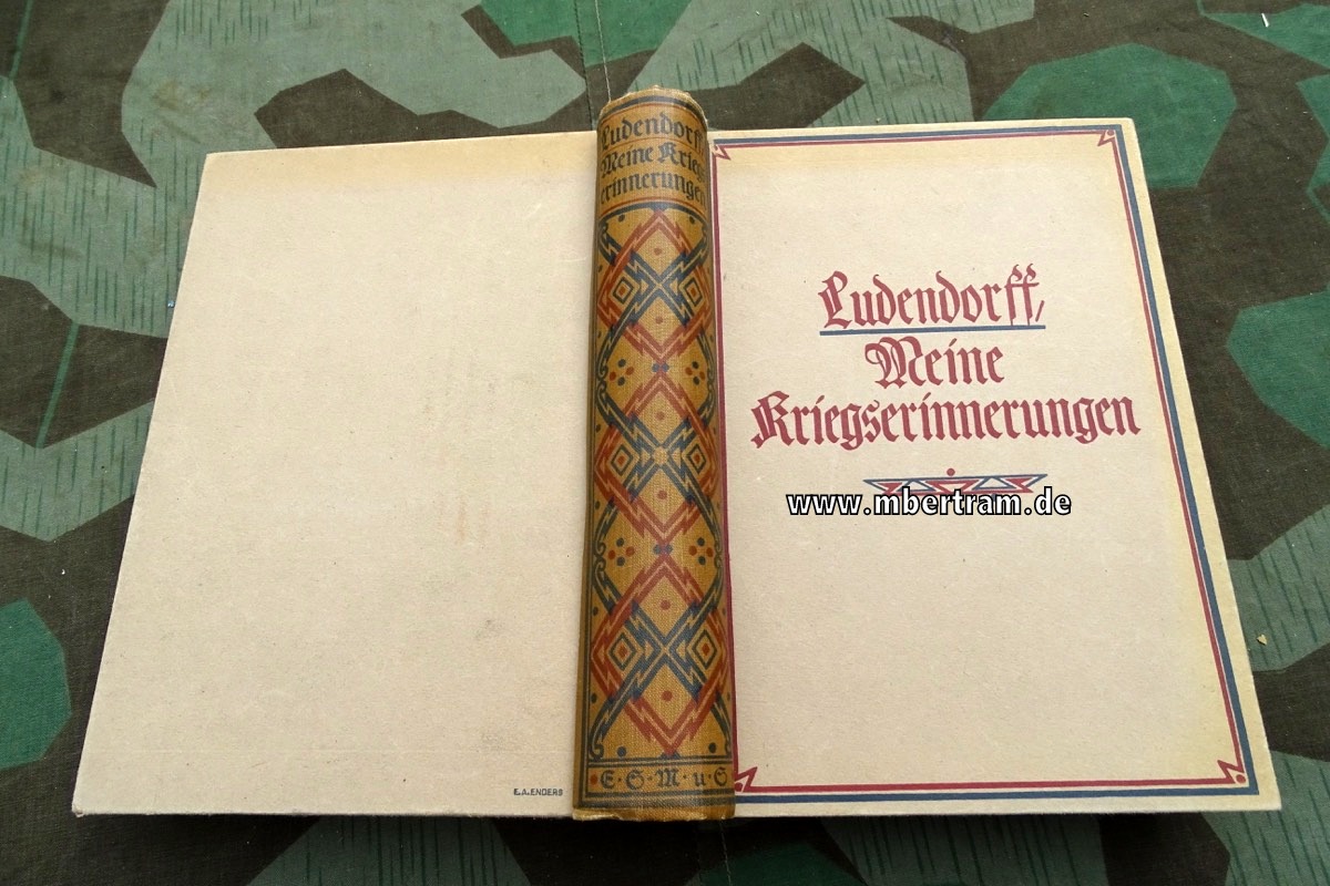 Ludendorff, Erich: Ludendorff meine Kriegserinnerungen 1914-1918