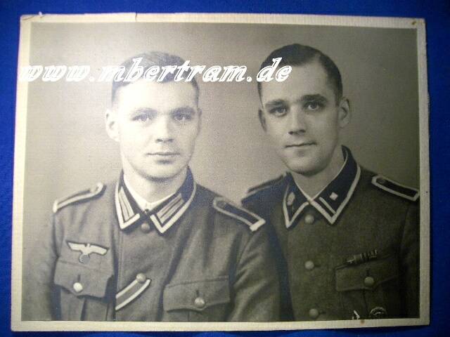 Porträfoto eines Scharführers SS Panzer Div. Totenkopf