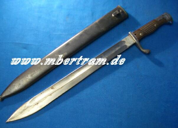 SEITENGEWEHR 98/05 1. WK, Zust. 1-2, A.Coppel Solingen