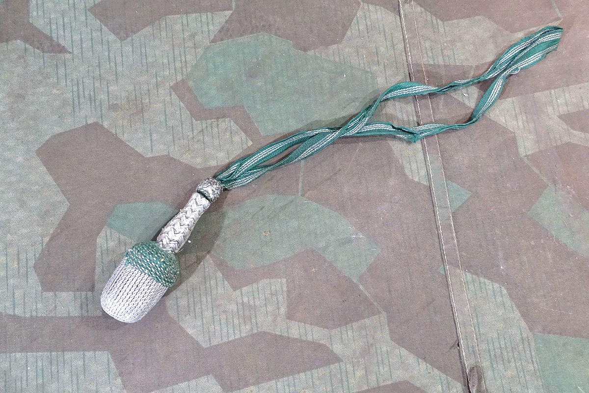 Wehrmacht Troddel f. Unteroffiziere, Fahnenjunker, Unterfeldwebel, Unterwachtmeister